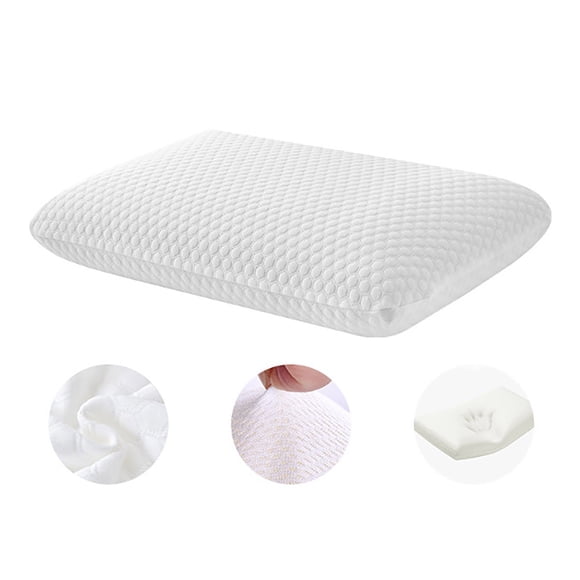 Grande Vente! Oreillers en Mousse Ajustables pour Dormir, Ensemble d'Oreillers de Lit avec Taie d'Oreiller Lavable, Oreiller Doux et Soutenant pour Dormeurs sur le Côté, sur le Dos et sur le Ventre, Solution de Sommeil Confortable