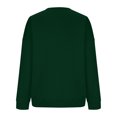 thumbnail image 4 of EGNMCR Chandail pour Femmes d'Hiver Coupe Ample Décontracté à Manches Longues Mode Col Ras du Cou Chandails Surdimensionnés Chandail à Enfiler pour Femmes, 4 of 6