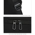 thumbnail image 4 of Cagogo Laptop Backpack, Business Slim Laptop Bag with USB Charging Port for Men Women, Water Resistant 16 Inch Computer Backpack, Durable Travel Backpack for College Study Work Office Commute, 4 of 6