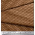 thumbnail image 3 of Soimoi Modal Satin Fabric Plus Sign Small Printed Craft Fabric by The Yard 42 Inch Wide, 3 of 3