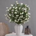 thumbnail image 3 of TopLLC Artificial Flowers, Fake Flowers Artificial Flowers Long Small Roses Modern Living Room Decorations Table Flowers Flower Arrangements Artificial Flower Bouquets Fake Roses, 3 of 3