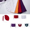 thumbnail image 4 of pitrice Polyester Apron Solid Color Replacement Cute Lace Kitchen Restaurant Coffee House Maid Costume Waitress Half Aprons Purple, 4 of 9