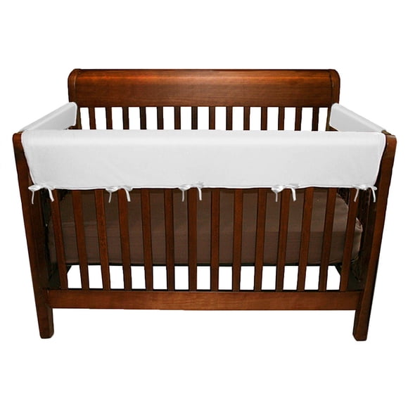 Jolly Jumper Soft Rail Set for Convertible Cribs | Teething Rail Covers Protect Baby & Crib