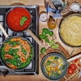 thumbnail image 3 of Beautiful by Drew Barrymore 12pc Ceramic Non-Stick Cookware Set, 3 of 5