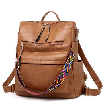 TopLLC Sacs à Dos pour Femmes Sac à Dos Sac à Main pour Femmes Cuir Mode Sacs à Main Antivol et Sac Bandoulière Sacs de Voyage Rangement de Voyage