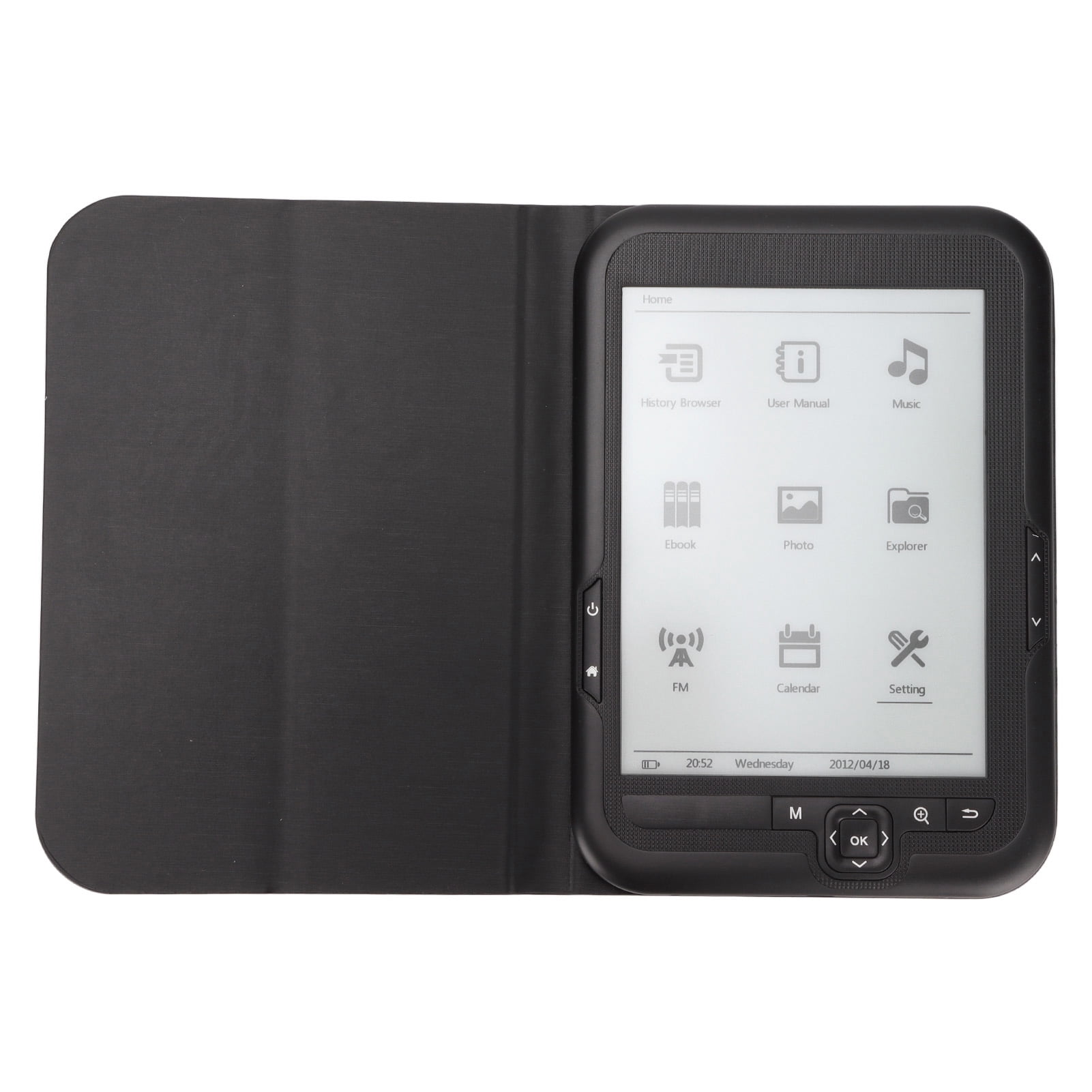 E Book Reader Tablet,E Reader Black 6in E Book Reader E Reader Innovative Solution