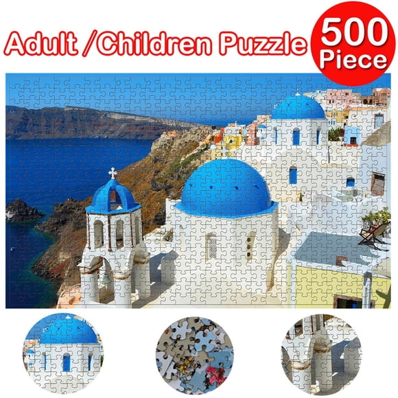 Meitianfacai Casse-Têtes pour Adultes 500 Pcs Grand Casse-Tête Jeu Jouets Intéressants Cadeau Personnalisé