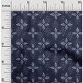 thumbnail image 1 of oneOone Tissu Cambric en Coton, Tissu de Couture à Imprimé Floral en Blocs, BTY, 56 Pouces de Large, 1 of 4