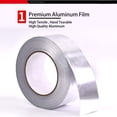 thumbnail image 2 of APT, Ruban en Papier D\'aluminium, Ruban Anti-Poussière CVC Robuste pour Scellement, Isolation, Réparation et Plus d'Application, 2 Pouces x 165 Pi, 1 Rouleau/paquet, 2 of 8