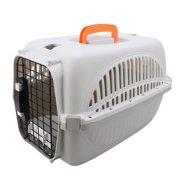 Pet Carrier, Hard Sided Dog Travel Carrier, Portable Cat Carrying Box with Food Bowl, Portable Pet Carriers for Outdoor Travel, Home