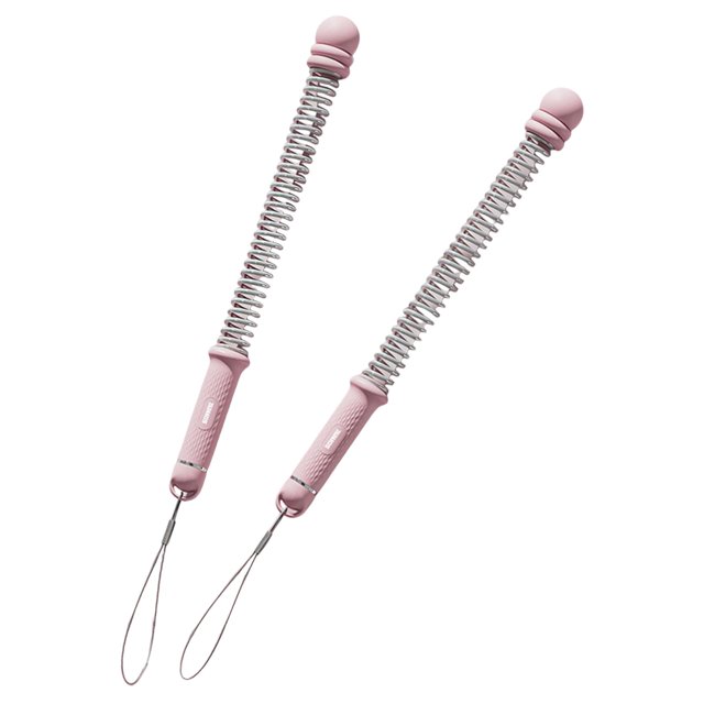 Siruishop 2Pcs Ropeless Battle Ropes Adjustable Weight for Home Gym Arm Exerciser Rope Pink