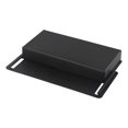 thumbnail image 4 of ABS Under Desk Drawer Organizer Storage Box with Smooth Sliding Handle for Office Pen Holder and Stationery Cosmetics Desktop Tidy Gray, 4 of 7
