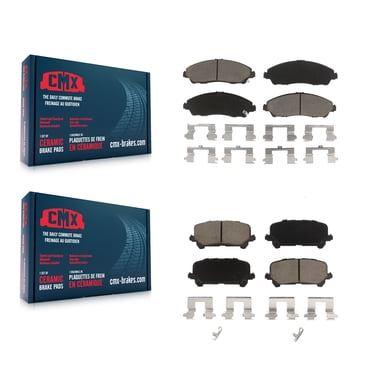 CMX Front Rear Ceramic Brake Pads Kit for Car Honda Pilot Ridgeline Acura MDX KCX-100297