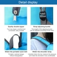 thumbnail image 4 of Foldable Custom Logo Backpack for Outdoor Events & Promotions - Portable Nylon Daypack for Men & Women, 4 of 7