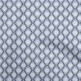 thumbnail image 1 of oneOone Silk Tabby Grayish Purple Fabric Asian Block Print Geometric Craft Projects Decor Fabric Printed By The Yard 42 Inch Wide, 1 of 4