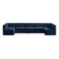 thumbnail image 1 of Meridian Furniture Quincy Sectionnel Modulaire en Velours Bleu Marine, 1 of 27