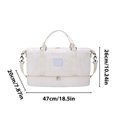 thumbnail image 3 of Yhmxh Multi Functional Lightweight Leisure Travel Bag For Short Distance Travel- Dry And Wet Separation Training- Exercise Yoga And Fitness Bag Organization and Storage Home Decor, 3 of 5