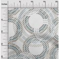 thumbnail image 2 of oneOone Rayon Light Gray Fabric Geometrical Craft Projects Decor Fabric Printed By The Yard 56 Inch Wide, 2 of 4