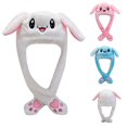 thumbnail image 3 of Plush Rabbit Bunny Hat Animals Ear Moving Jumping Hat Hat Animal Ear Best P1D4, 3 of 9