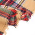 thumbnail image 4 of Foulard Chaude pour Femmes Châles Carrés Foulards Infini Rayures Carreaux Surface Rugueuse,17#, 4 of 4
