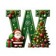 thumbnail image 2 of LSLJS 26 Letters Christmas Tree Decoration Pendant Christmas Tree Ornaments Personalized DIY Christmas Ornaments Christmas Decorations Xmas Tree Hanging Decor Christmas Ornaments, 2 of 5