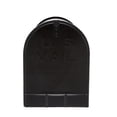 thumbnail image 2 of Gibraltar Mailboxes Stanley Extra-Large Capacity Galvanized Steel Black, Post-Mount Mailbox, ST200B00, 2 of 8