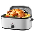 thumbnail image 1 of VEVOR Roaster Oven 26QT Electric Roasting Pan with Self-Basting Lid, 1450W Electric Roaster Oven with Defrost & Warm Function, 1 of 9