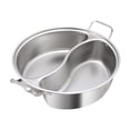 thumbnail image 1 of simhoa Shabu Shabu Divider Hot Pot Cookware for Family Gathering Camping Restaurant L, 1 of 8