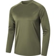 thumbnail image 1 of fatyb T-Shirts à Manches Longues à Séchage Rapide pour Hommes Vêtements d'Entraînement Légers Hauts Athlétiques pour Course Randonnée, 1 of 2