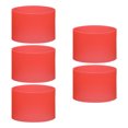 thumbnail image 1 of 5 Pcs Élastiques en Silicone Antidérapants 3,39 Pouces pour Art, Rouge, 1 of 6