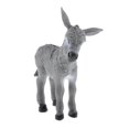 thumbnail image 2 of Simulation Animals Model Figure Kids Educational Toy Decor Toy Science Nature Simulation Animal Kids Educational Grey Donkey, 2 of 6