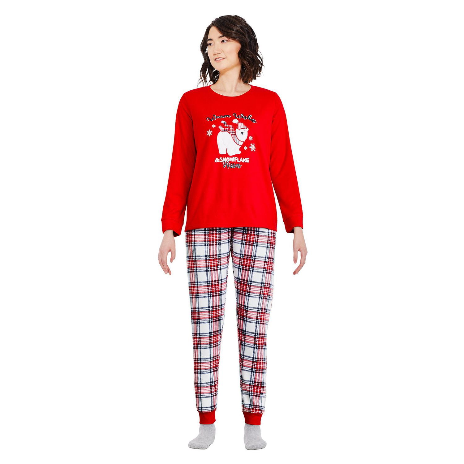 George Women's Graphic Print Pajamas 2-Piece Set