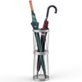 thumbnail image 1 of Mango Steam Pluvian Soakstone Simple Metal Umbrella Holder For Living Room or Entryway, Tall Silver, 1 of 2