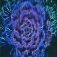 thumbnail image 1 of Ahgly Company Machine Washable Indoor Square Transitional Denim Dark Blue Area Rugs, 4' Square, 1 of 7