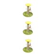 thumbnail image 3 of Maytalsory 1Pack Scratch Post Refill Pole Grinding Protect Sisal Claw Rope Nails cat Round Green Medium 3Set, 3 of 6