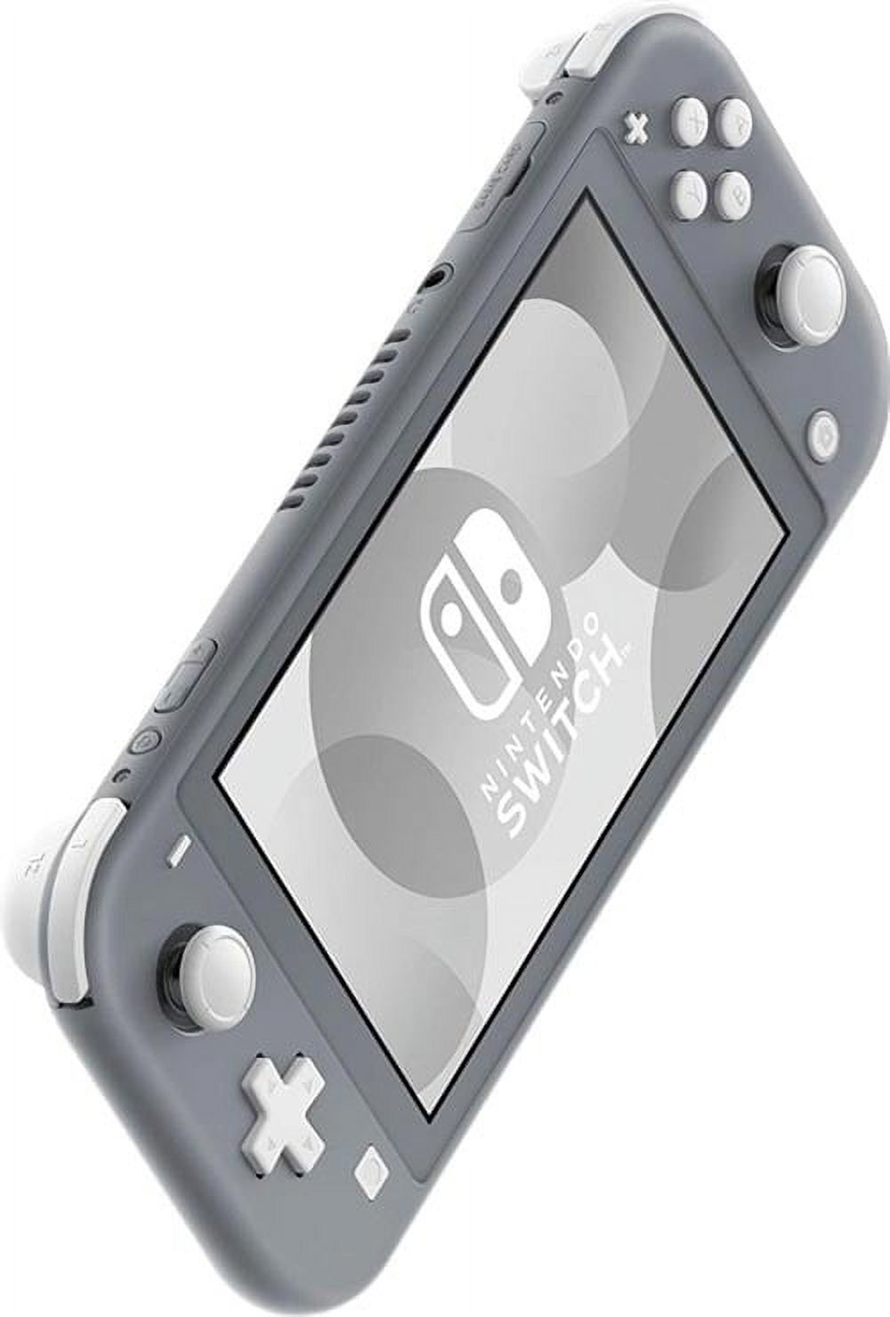 Nintendo Switch Lite Console Gray Bundle with Pokemon Legends