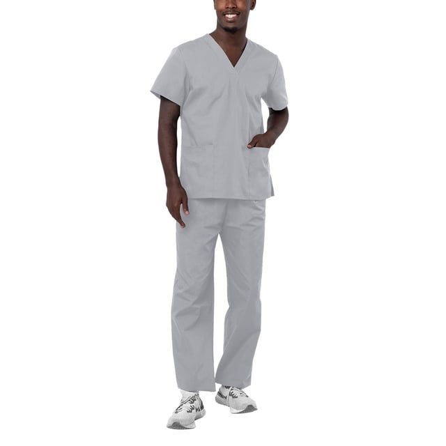Adar Uniformes Médicaux Unisexes Universels - Ensemble de Sarrau Unisexe à Cordon