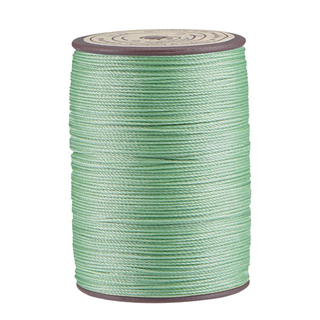 Unique Bargains Pale Green Polyester Waxed Thread, 137 Yards