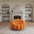 thumbnail image 1 of The Magic Home Canapé Incurvé 1 Place 49 Po, Orange, 1 of 8
