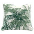 thumbnail image 1 of HOMETRENDS 16" x 16" Palms Outdoor Toss Cushion, Fade Resistant, 1 of 9