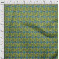 thumbnail image 3 of oneOone Polyester Lycra Fabric Leaves & Floral Block Print Fabric By The Yard 56 Inch Wide, 3 of 4