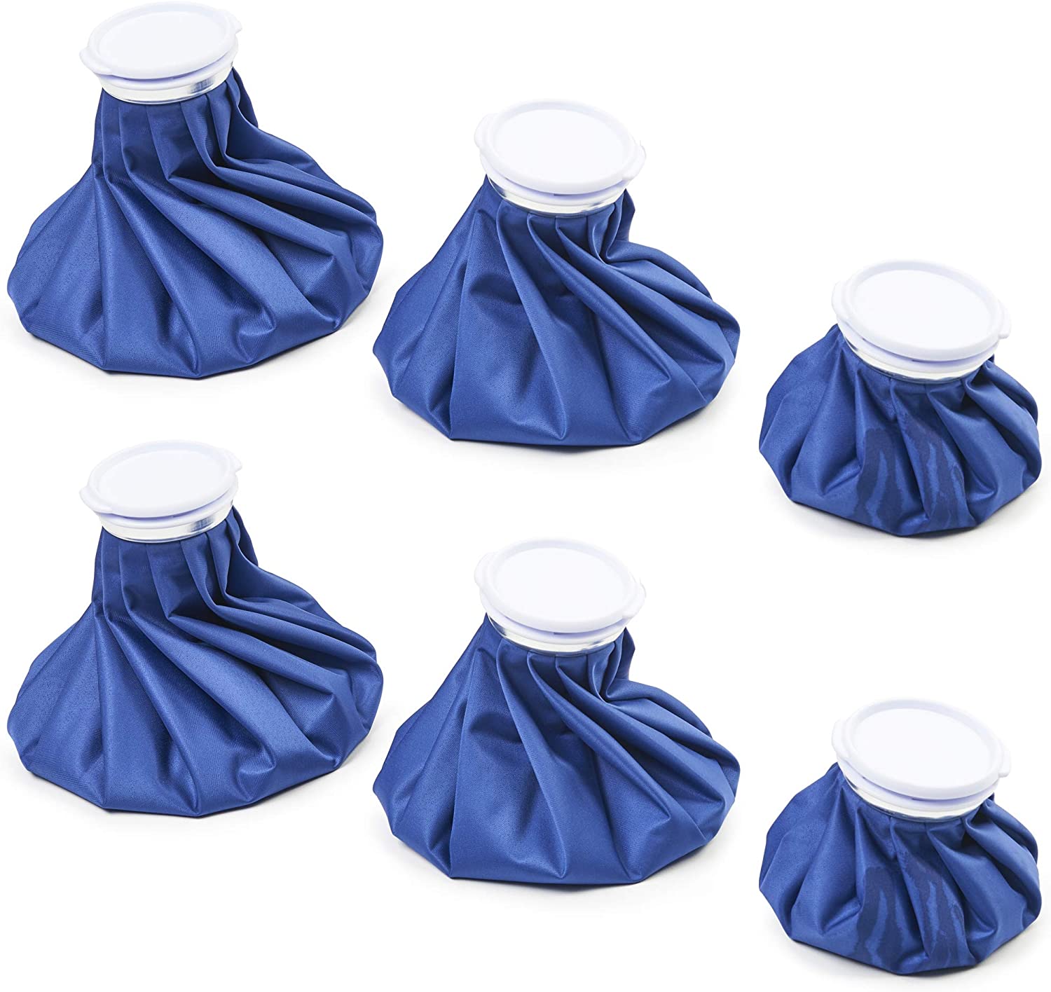 6 Kinds of Reusable Cold / Warm Ice Packs for Pain Relief - 3 Sizes