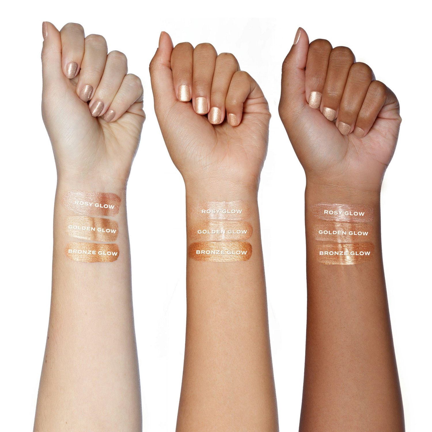 Hard Candy Just Glow Enlumineur pour le Visage – Couleur Transparente, Vitamine C & Niacinamide, Tous les Teints