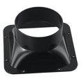 thumbnail image 3 of 100-200MM ABS Wall Flange Connector for Ventilation Pipe Air Ducting Connection, 3 of 7