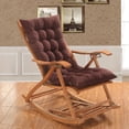 thumbnail image 1 of SHAR Fauteuil Berçant de Salon d'Étude Fauteuil en Rotin Coussin Inclinable Fauteuil Inclinable Fauteuil Berçant Coussin de sofa, 1 of 5