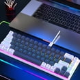 thumbnail image 4 of Gaming Mechanical Keyboard 60% RGB Blue Switch 68 Keys Wired Gaming Keyboard for PC Laptop, 4 of 7