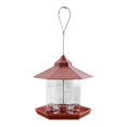 thumbnail image 3 of Hanging Bird Feeder Large Capacity Bird Feeder for Backyard Yard Garden Brown, 3 of 10