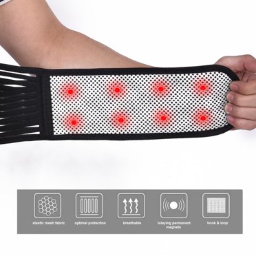 Traitement Auto-Échauffant Ceinture Dos Bretelles Bois Soutien Respirant Unisexe