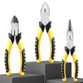 thumbnail image 4 of Heavy Duty 6 Combination Long Nose Side Cutter Cutting Pliers Hot R0 T2C6, 4 of 8