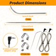 thumbnail image 3 of LNGOOR Portable Ironing Machine Handheld Steam Iron Fast Heating Clothes Steamer Iron Mini Iron Steamer Wrinkle Remover for Clothes Home Travels  Black, 3 of 8